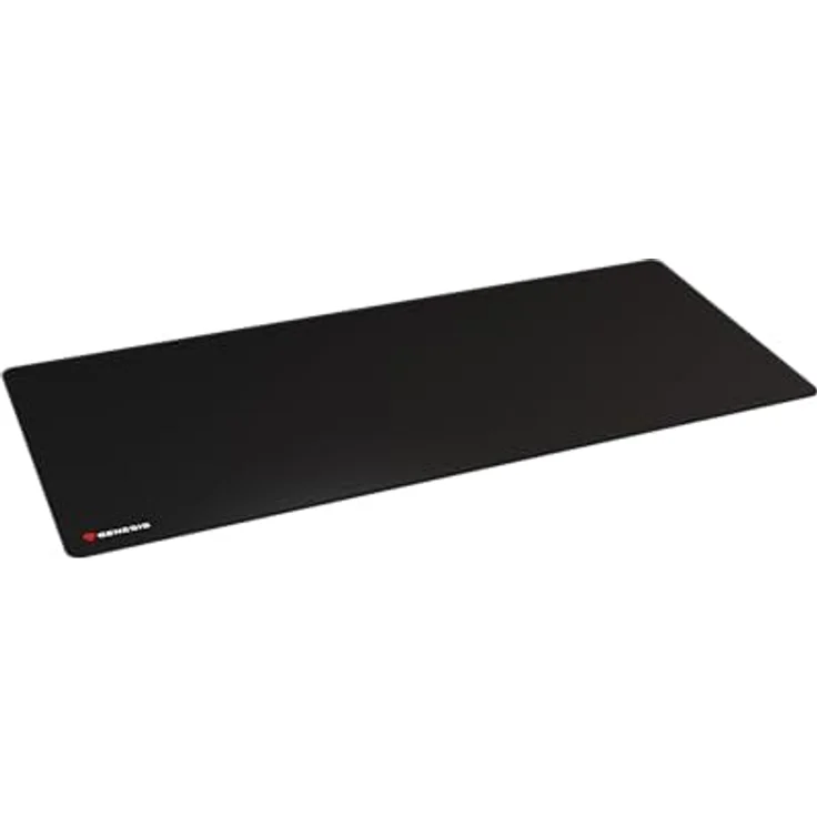 Genesis Carbon 500 Ultra Logo Gaming Mauspad XXL (1100x450mm), wasserfest mit Speed Stoff Oberfläche, genähten Rändern, Anti-Rutsch Gummi, schwarz – Bild 2