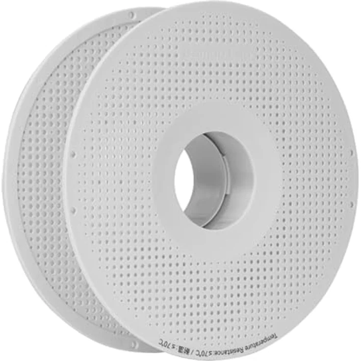 BAMBULAB Bambu Reusable Spool, wiederverwendbare Filamentspule für 3D Drucker, kompatibel mit Bambu PLA und PETG, Außendurchmesser 19,3 cm, Leergewicht 162 g – Bild 1
