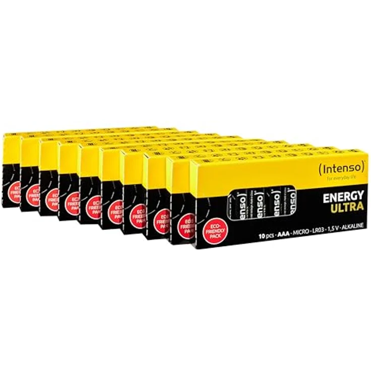 Micro-Batterie INTENSO Energy Ultra, AAA LR03, 100 Stück – Bild 2