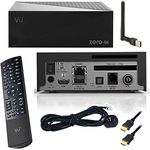 VU+ Zero 4K Sat-Receiver mit 1x DVB-C/T2 Tuner, CI, HbbTV, HEVC H.265, UHD 2160p, PremiumX WLAN Stick