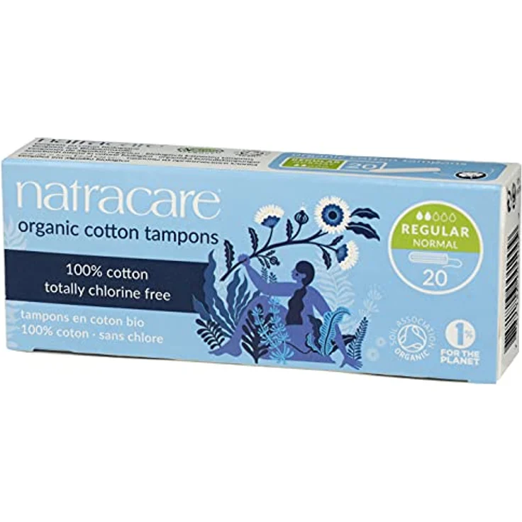 Natracare Organic Non Applicator Tampons Regular 20 Per Pack - 100% Bio-Baumwolle, chlorfrei, biologisch abbaubar - Preisvergleich – Bild 5