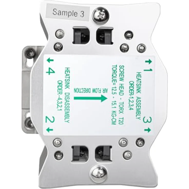 Silverstone XE04-SP6P, CPU-Kühler für 4U SFF-Server mit 5 Kupferwärmerohren und 92-mm PWM-Lüfter – Bild 5