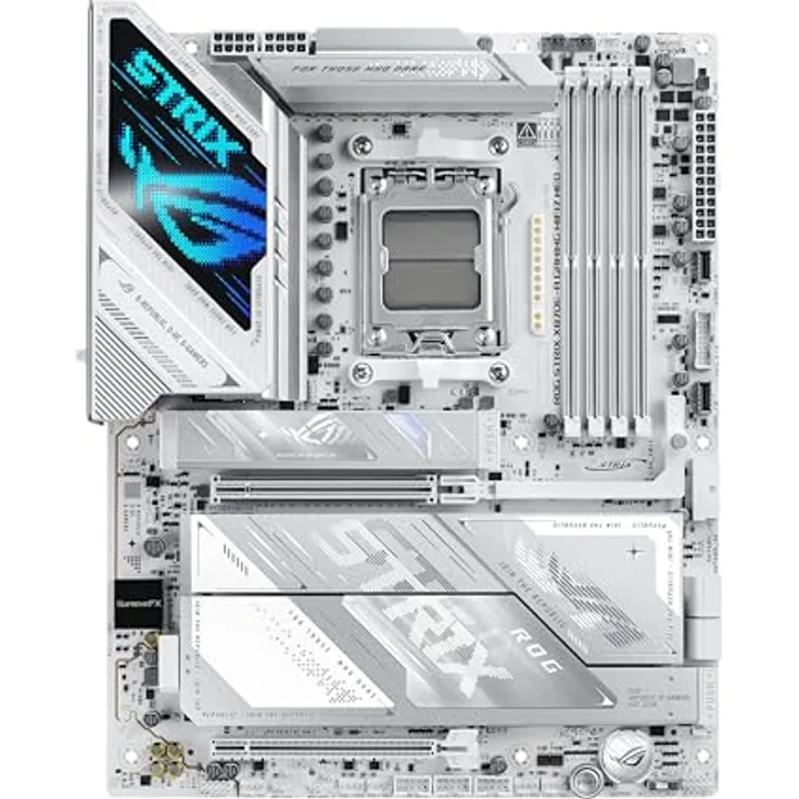 ASUS ROG STRIX X870E-A GAMING WIFI7 NEO ATX Mainboard, AMD AM5 Sockel, bis zu 256 GB DDR5-RAM, Wi-Fi 7, RAID-Unterstützung