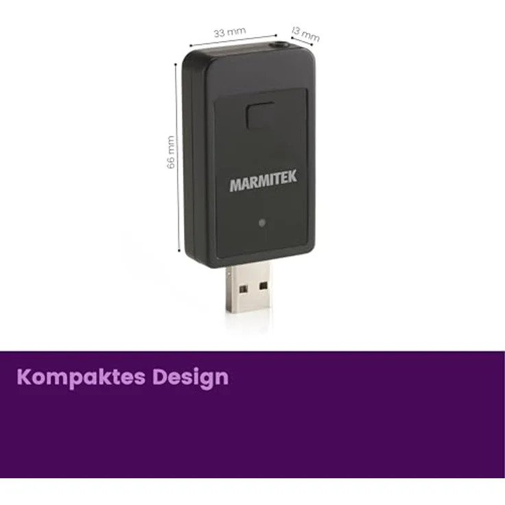 Marmitek BoomBoom 50 - Bluetooth Audio Sender - Verbinde Ihre Fernseher mit ein Bluetooth Kopfhörer – Bild 7