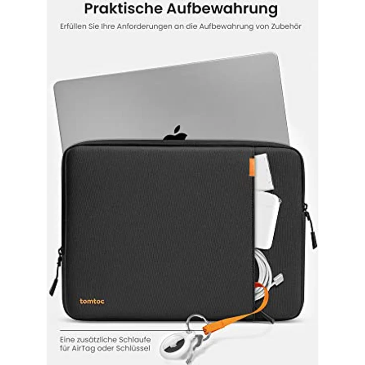 Laptoptasche 38,1 cm (15 Zoll) 15 Inch for New MacBook Pro blau/schwarz – Bild 5
