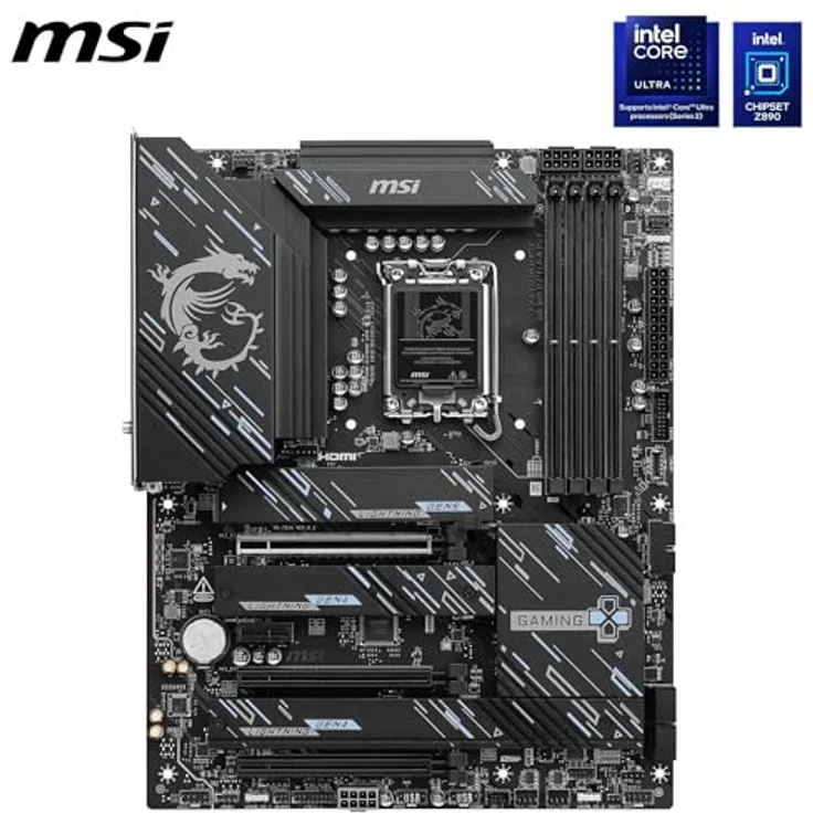 MSI Z890 Gaming Plus WiFi, Mainboard mit WiFi-Funktion – Bild 2