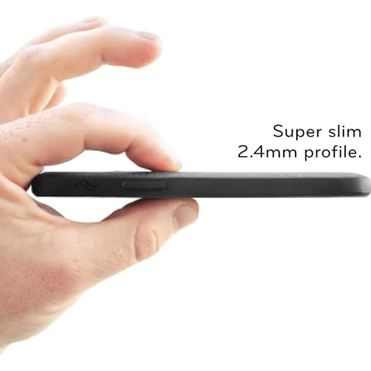 Peak Design Handyhülle für iPhone 16 Pro Max, Salbei, schlankes Profil, Fallschutz, wetterfeste Stoffschale, SlimLink kompatibel mit Halterungen & Zubehör – Bild 3