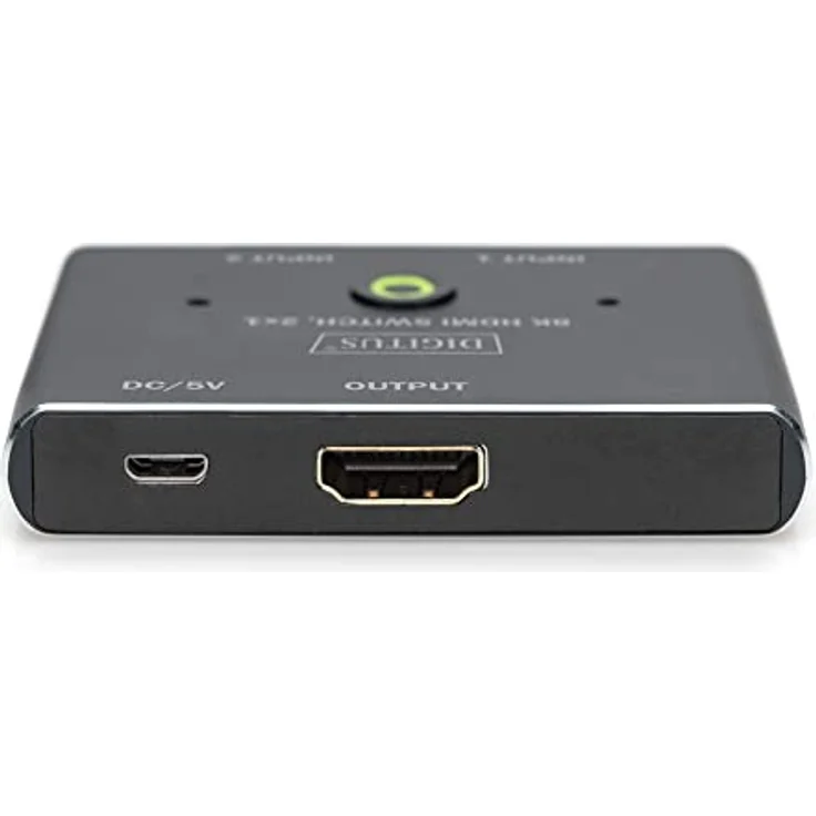 DIGITUS 8K 60Hz HDMI Switch, 1x HDMI-Output, 1x Micro-USB-Output, LED Anzeige – Bild 5