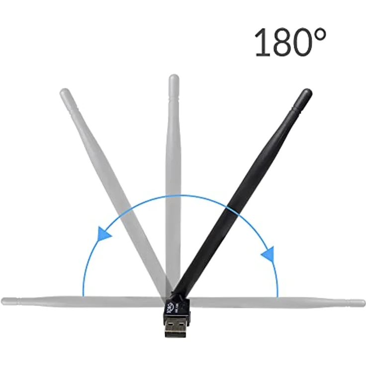 XORO HWL 155N WLAN USB Antenne für XORO SMART Receiver - Windows 10 - Linux - Raspberry Pi – Bild 4