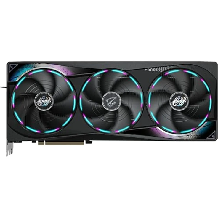 Gigabyte AORUS GeForce RTX 5070 Ti Master 16G Grafikkarte - 16GB GDDR7, 256 Bit, PCI-E 5.0, 2670 MHz Core Clock, WINDFORCE Kühlsystem, RGB Halo, GV-N507TAORUS M-16GD, 4 Jahre Garantie – Bild 2