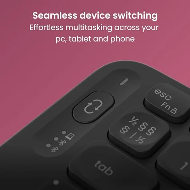 Contour Balance Full-Size Tastatur DE-Layout, kabellos, ergonomisches Design zur Reduzierung von Verspannungen – Bild 5