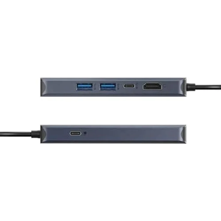 Targus DriveEcoSmart Gen.2 Univ USB-C 6in1 Dockingstation, 4K HDMI, 100 W Pass-Through, recyceltes Aluminium und Kunststoff – Bild 3