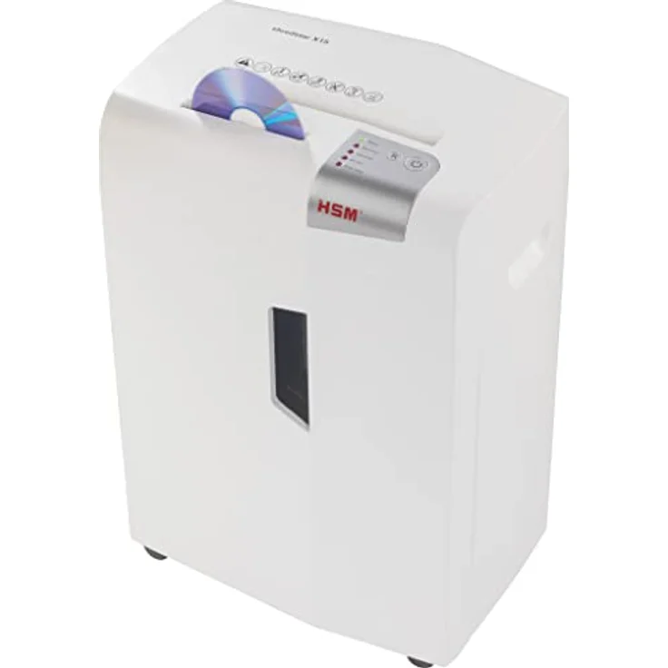 HSM shredstar X15 Aktenvernichter, Sicherheitsstufe P-4, 15 Blatt (Partikelschnitt) mit CD-Schredder - Preisvergleich – Bild 6