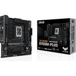 ASUS TUF GAMING B760M-PLUS Mainboard Sockel Intel LGA 1700 (Intel B760, mATX, DDR5 Speicher, PCIe 5.0, 2x M.2, Thunderbolt 4, Aura Sync)