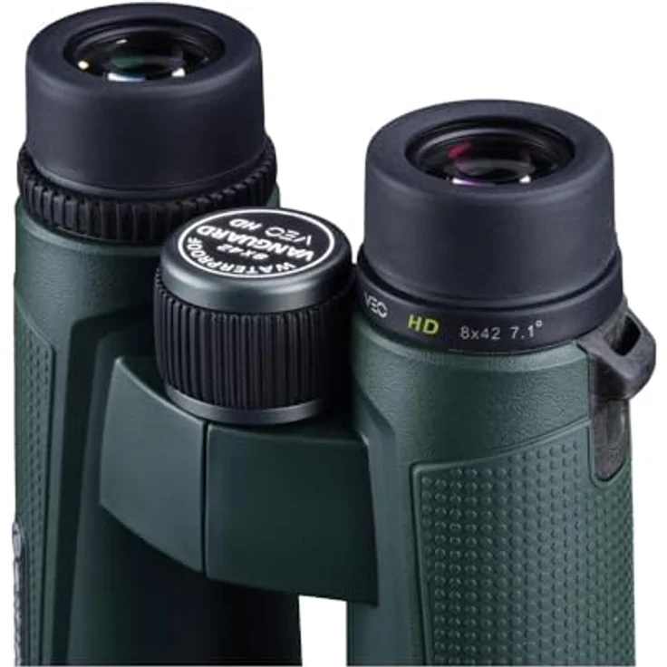 Vanguard VEO HD 8420, Fernglas mit 8x Vergrößerung, 42 mm Objektiv, wasserdicht und mit ED-Glas, dunkelgrün – Bild 6