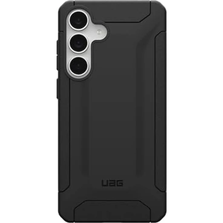 URBAN ARMOR GEAR Scout Case für Samsung Galaxy S25 FE, sturzfest nach Militärstandard, erhöhten Displayschutz, schwarz – Bild 3