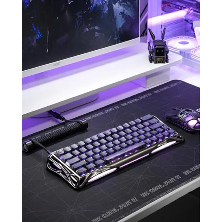 GravaStar Mercury V60 Pro - HE Gaming Keyboard mit RGB-Hintergrundbeleuchtung, schwarz – Bild 7