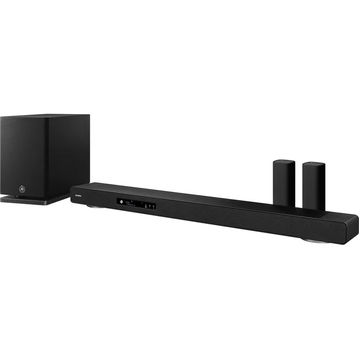 Yamaha True X Surround 90A Dolby Atmos Surround-System mit Height Beam Speaker, kabellosen Rear-Lautsprechern und Symmetrical Flare Port SubwooferYamaha True X Surround 90A