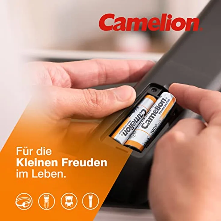 Camelion 17011203 Akku (NiMH, R03, Micro, AAA, 1100 mAh, 2er-Pack) – Bild 6