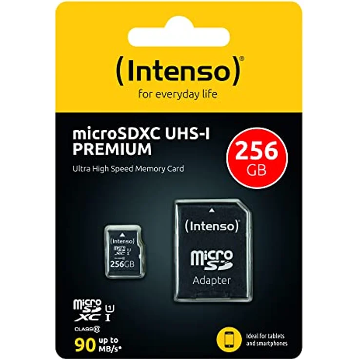 Intenso Micro SDXC 256GB Class 10 Speicherkarte inklusiv SD-Adapter (UHS-I) – Bild 5