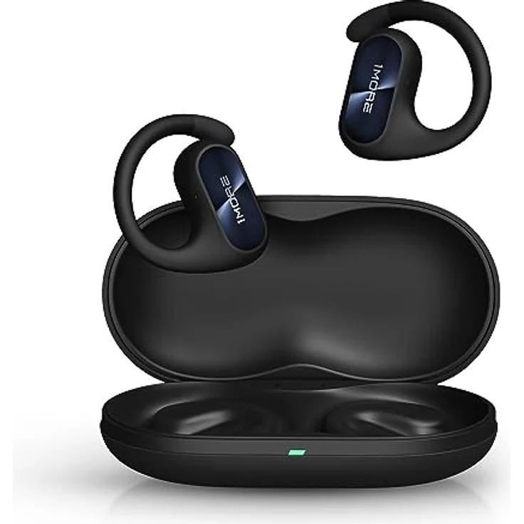 1MORE Fit SE S30 Open Ear Kopfhörer, 5.3 Bluetooth Kabellose Headphones mit 4 mikrofon, Earbuds mit Ohrbügeln, 30 Std. Spielzeit, ENC Anruf Noise Cancelling, IPX5, Ohrhörer für Büroarbeit/Sports – Bild 1