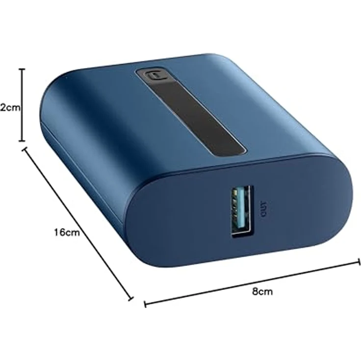 Cellularline Powerbank THUNDER 10000 mAh, blau – Bild 6