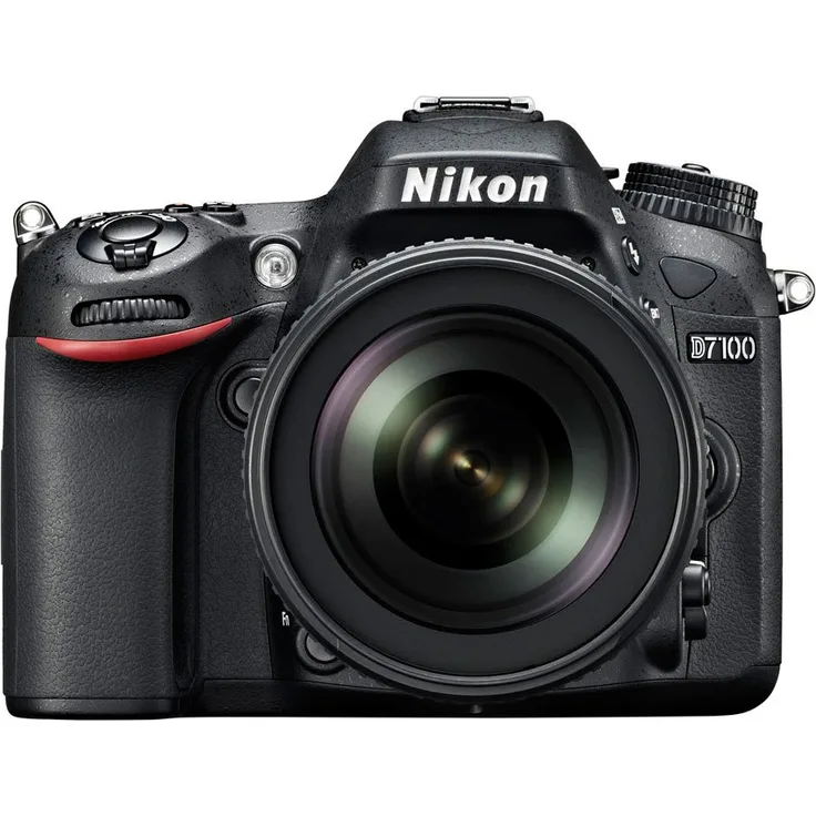 Nikon D7100, SLR Kamera Kit mit 24.1 MP und Nikkor 18-105mm VR Objektiv, Schwarz