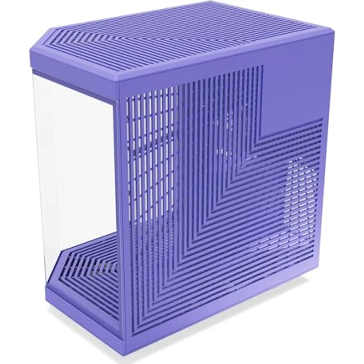HYTE Y70 Dual Chamber ATX Mid Tower Modernes ästhetisches Gehäuse Taro Milk (E-ATX/ATX/M-ATX/M-ITX) – Bild 4