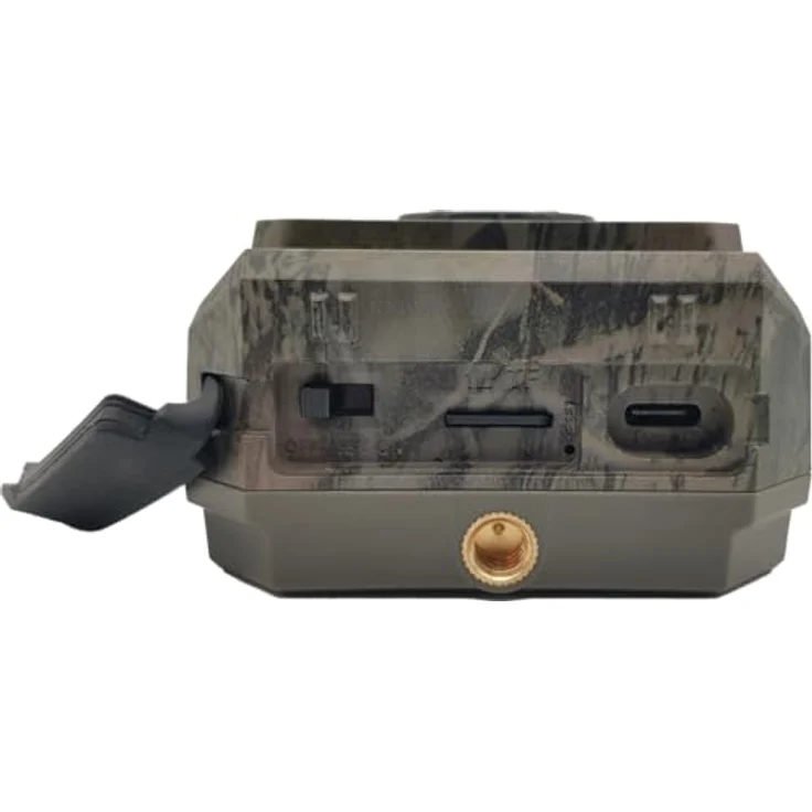 Berger & Schröter Mini Wildkamera, 48 MP Überwachungskamera mit Full HD Video, PIR-Bewegungsmelder und Solarpanel, wetterfest IP66 – Bild 3