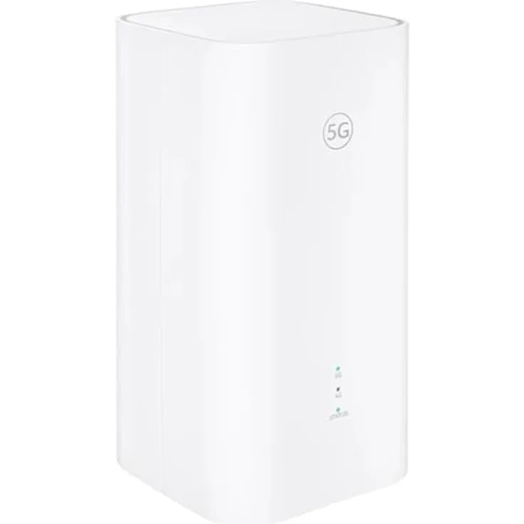 Huawei 5G CPE 5s, WiFi 6 Router mit 5G/4G/LTE-Unterstützung, Weiss, bis zu 128 Geräte gleichzeitig