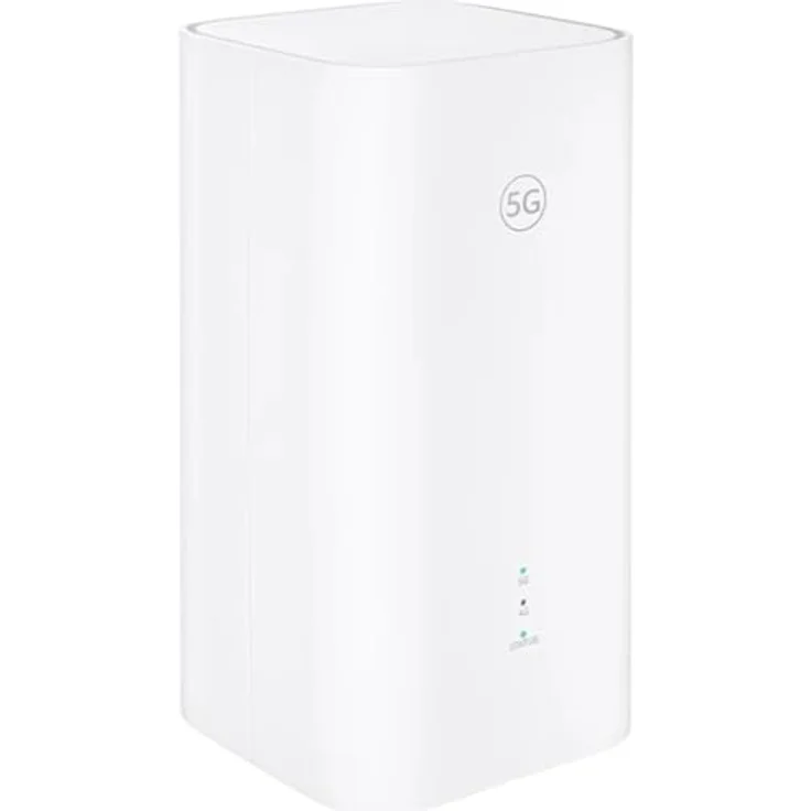 Huawei 5G CPE 5s, WiFi 6 Router mit 5G/4G/LTE-Unterstützung, Weiss, bis zu 128 Geräte gleichzeitig – Bild 1