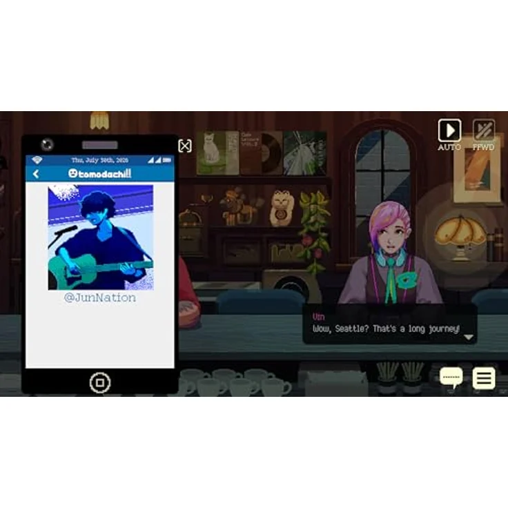 PM STUDIOS Coffee Talk Tokyo - Visual Novel Spiel für Nintendo Switch 2 mit Lo-Fi-Soundtrack und exklusivem Poster – Bild 11