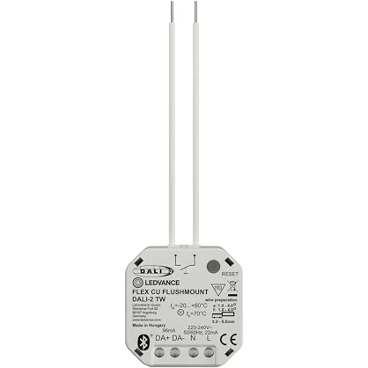 Ledvance DALI-2 Steuergerät, Lichtsteuerung für bis zu 32 Lichtprodukte, DALI-2 zertifiziert, Bluetooth-kompatibel, Tunable White Funktion – Bild 1