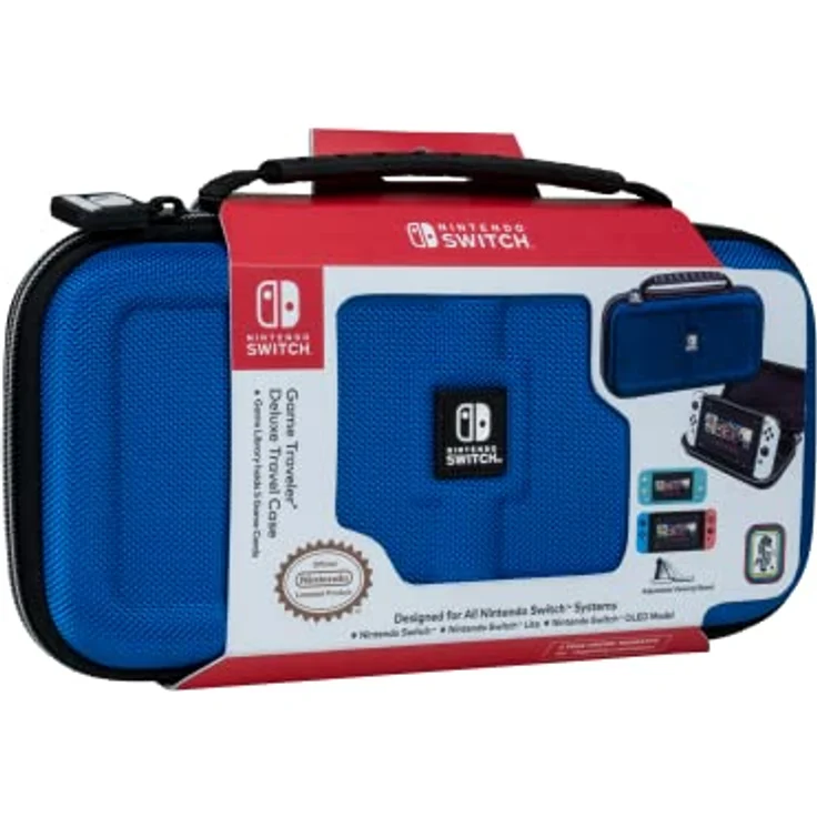 NACON BigBen Interactive Official Travel Case Deluxe – Blue Nintendo Switch – Bild 3