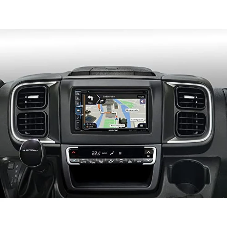 Alpine INE-W611DU8, 6,5-Zoll Navigationssystem mit Android Auto, Apple Carplay, Bluetooth, CD/DVD/USB/HDMI für Fiat Ducato Serie 8 – Bild 1