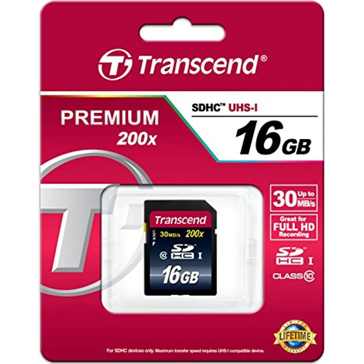 Transcend Extreme-Speed SDHC Class 10 Speicherkarte (bis 30MB-s Lesen) – Bild 2