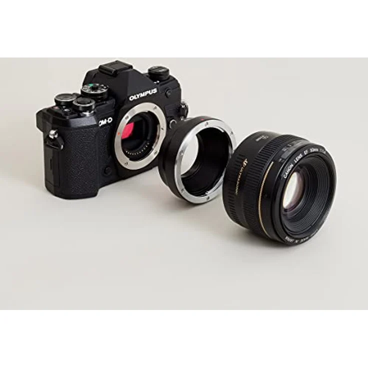 Urth Objektivadapter: Kompatibel mit Canon EF & EF-S Objektiv und Micro Four Thirds (M4/3) Kameragehäuse – Bild 3