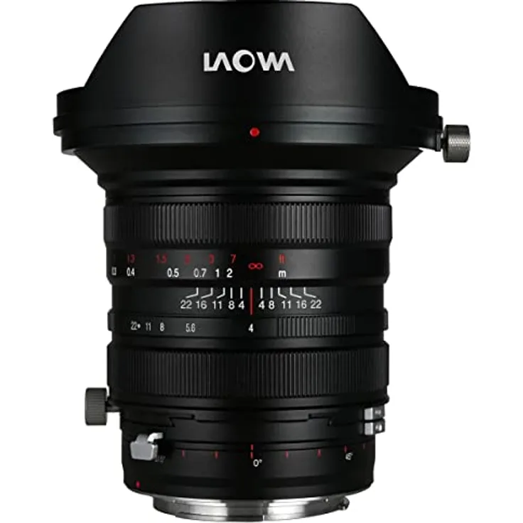 Laowa 20mm f/4 Zero-D Shift, Weitwinkelobjektiv für Fuji GFX mit minimaler Verzerrung