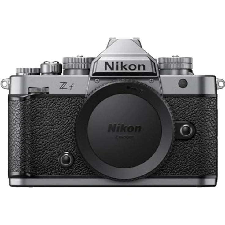 Nikon Z f Gehäuse Silber, Vollformatkamera mit 24.4MP, 4K Video, Pixel Shift und neig- & drehbarem Touch-Monitor – Bild 1