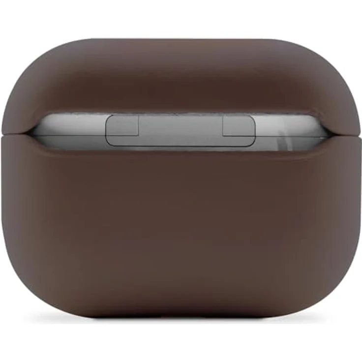 Decoded Lederhülle AirPods Pro 3 Aircase elegant, Schutzhülle aus hochwertigem Vollnarbenleder, Braun, kabellosen Ladezugang – Bild 5