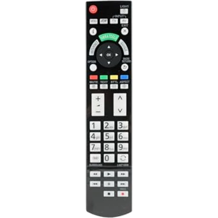 azurano N2QAYB000715 Fernbedienung (Fernbedienung für PANASONIC N2QAYB000715 - TX-L42DT50 L42ETW50 L47ET5) – Bild 3