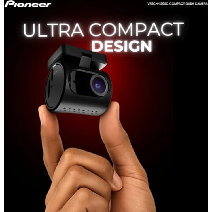 Pioneer VREC-H120SC Dashcam, 1 Kanal, 1,5K Auflösung, 120° Sichtfeld, ai.sense App, Schwarz – Bild 6