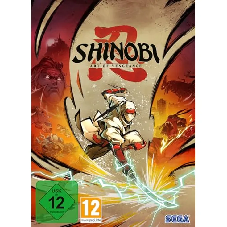 SEGA SHINOBI: Art of Vengeance (PC), Ninja-Actionspiel mit Katana Oborozuki und Ninjutsu-Fähigkeiten