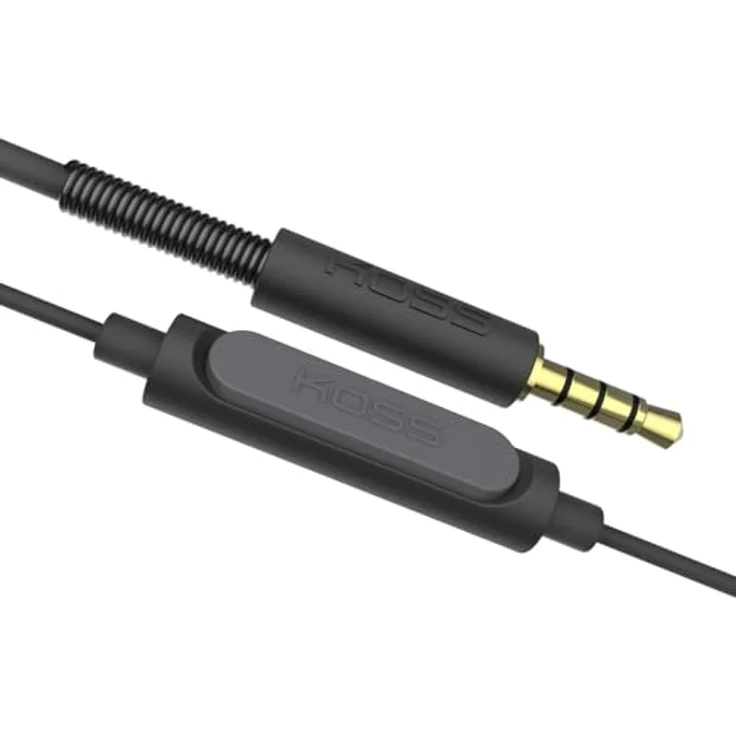 Ausines Koss Kopfhörer KPH30iW Stirnband On-Ear, 3,5 mm (18 ), Mikrofon, Baltas (KPH-30iW) – Bild 3