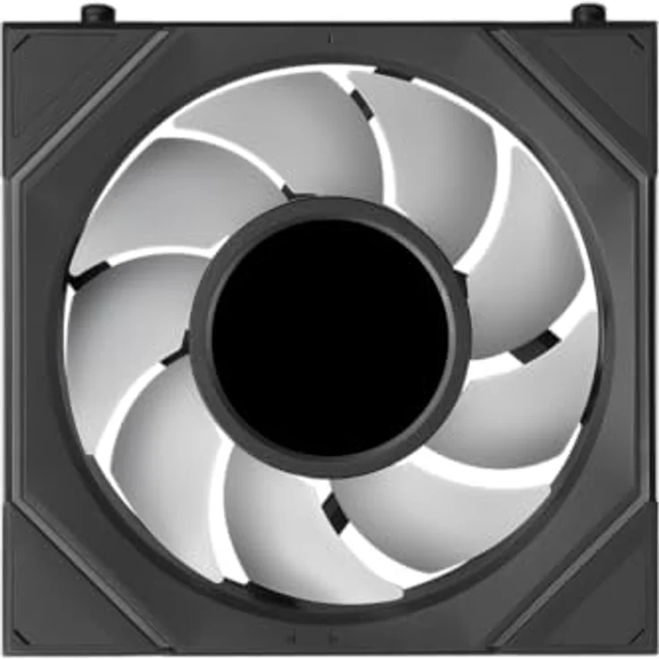 Lian Li UNI FAN SL-INF LCD FLEX, 120mm Wireless Lüfter mit ARGB, 1,8-Zoll LCD und Controller, schwarz, 3er-Pack – Bild 5