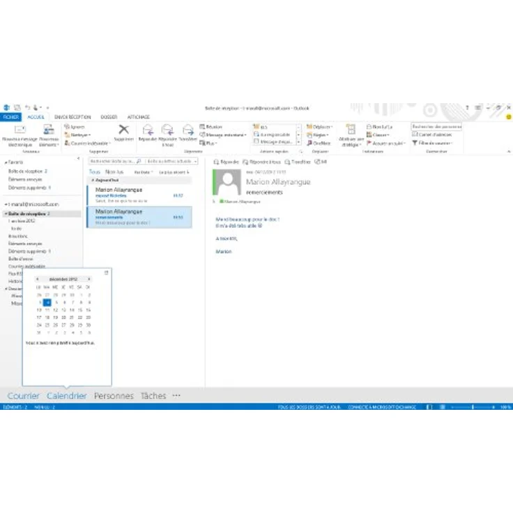 Microsoft Office Home and Business 2013 - 1PC (Product Key Card ohne Datenträger) - französisch, Büro-Softwarepaket mit Microsoft Excel, Outlook, Powerpoint, Word, OneNote - Windows, Europa (Microsoft) – Bild 5