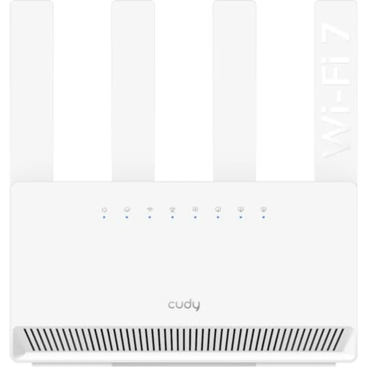 Cudy Dual Band BE3600 Wi-Fi 7 Router WR3600E 4 Gigabit-Ports, 2,0 GHz Quad Core, 4 Antennen VPN Clients & Server, Cudy APP, Cloud-Steuerung, Schwarz – Bild 1