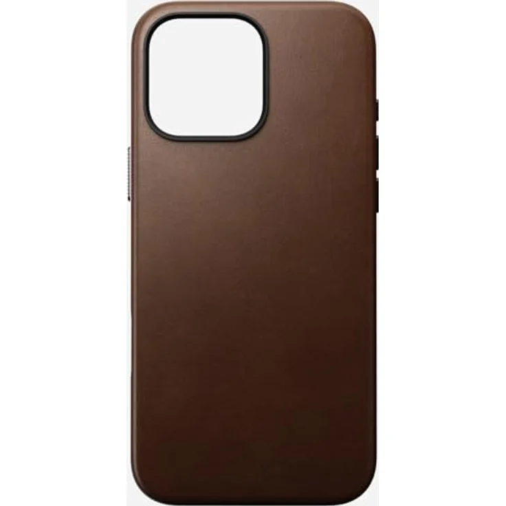 NOMAD Traditional Leather Case | für iPhone 16 Pro | MagSafe-kompatibel | Brown Echtleder Schutzhülle – Bild 3