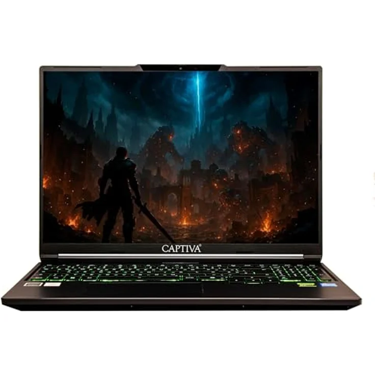 Captiva Power Starter R94-508GE, 14" Notebook mit 1000 GB SSD, 32 GB RAM, Silber – Bild 1