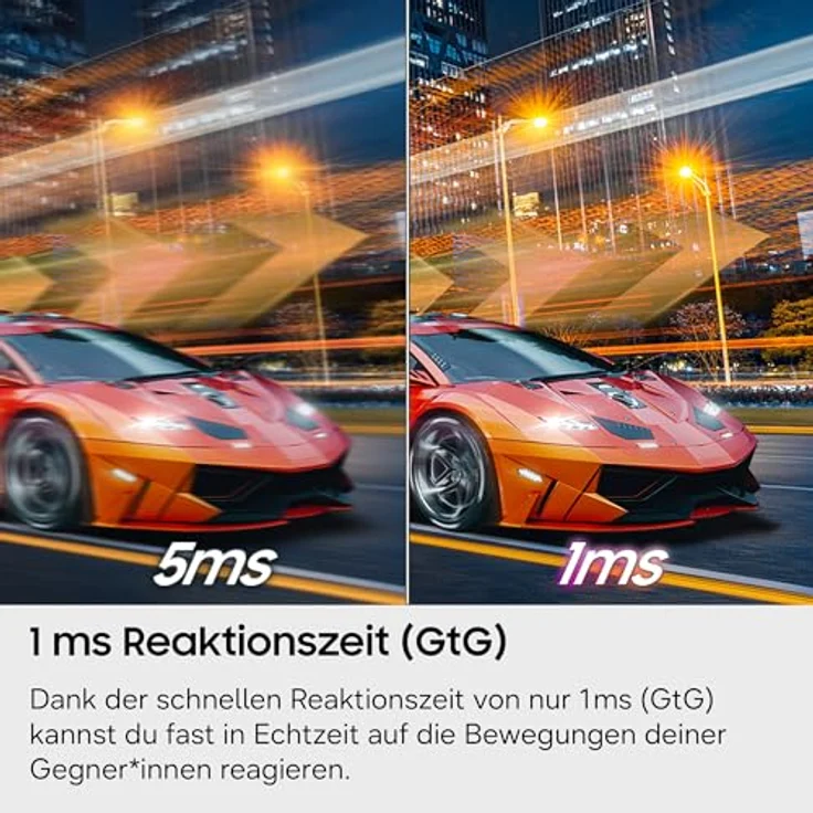 Samsung 27" Odyssey G70F, 4K UHD Gaming Monitor mit Dual Mode, 360Hz FHD, 1ms Reaktionszeit, G-Sync & FreeSync Premium – Bild 9